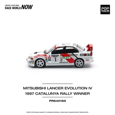Miniatura do Mitsubishi Lancer Evolution IV 1997 Catalunya Rally Winner