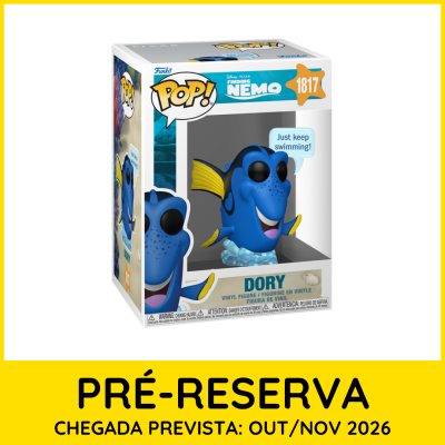 Figura Funko Pop da Dory de Finding Nemo em caixa
