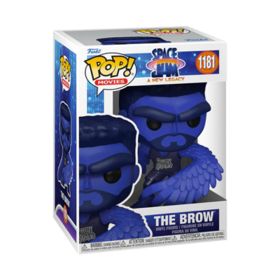 Figura Funko Pop! THE BROW em vinil na caixa da coleção Space Jam A New Legacy.
