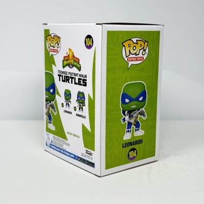 Caixa de figura Pop! Retro Toys Leonardo das Tartarugas Ninja