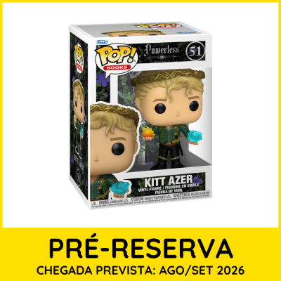 Boneco Funko Pop! Kitt Azer série Powerless de vinil na caixa