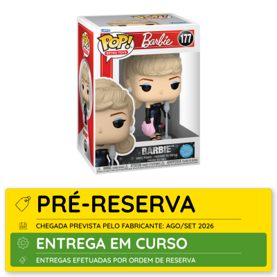 Figura Funko Pop! Barbie Retro Toys 177 em caixa