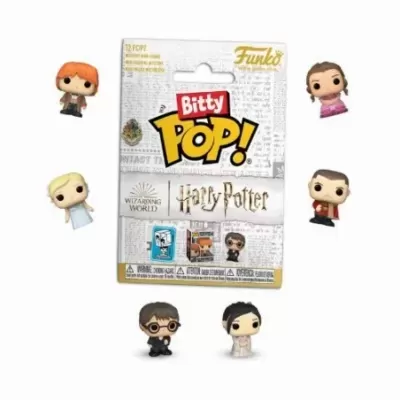 Figuras colecionáveis Bitty Pop! Harry Potter com embalagem e seis miniaturas coloridas