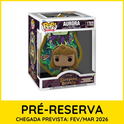 Funko Pop Deluxe Aurora Disney Sleeping Beauty na caixa