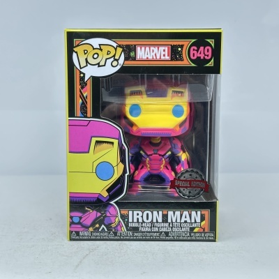 Funko Pop! Marvel Iron Man edição especial na caixa