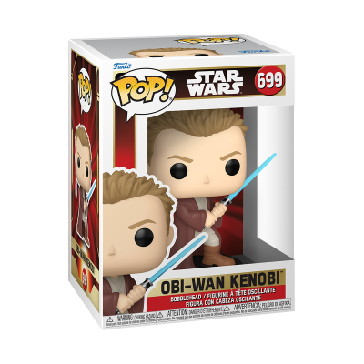 Funko Pop! Obi-Wan Kenobi Star Wars nº 699 em caixa
