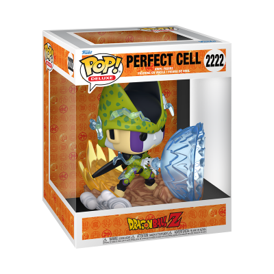 Figura Funko Pop! Deluxe Perfect Cell Dragon Ball Z na caixa