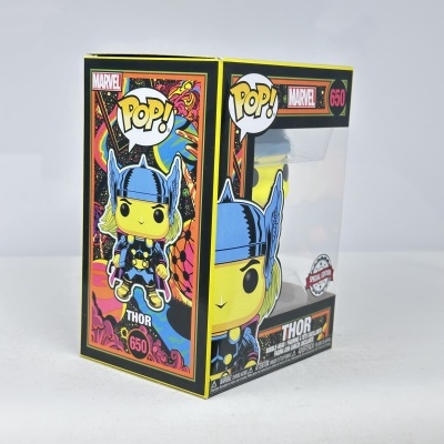 Caixa de figura colecionável Pop! Thor da Marvel, nº 650