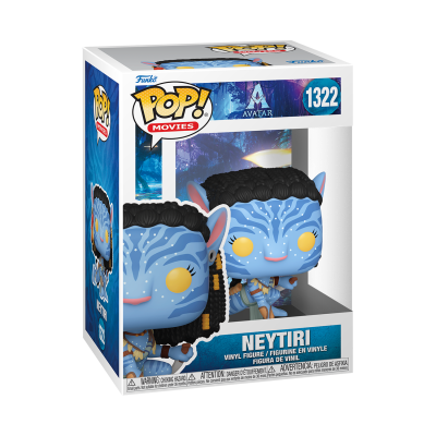 Funko Pop! Neytiri de Avatar na embalagem