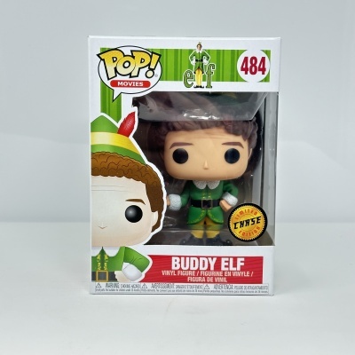 Figura de vinil Buddy Elf da colecção Pop! Movies na caixa