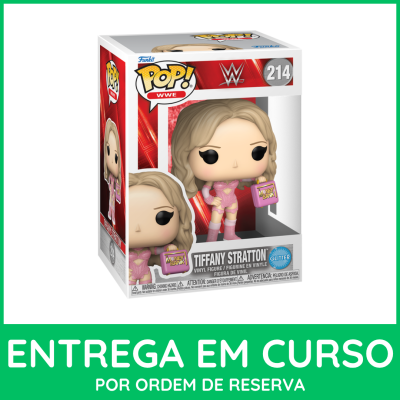Figura Funko Pop! Tiffany Stratton WWE na caixa