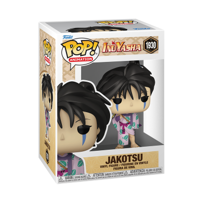 Figura vinyl Funko Pop! Jakotsu da série Inuyasha na embalagem