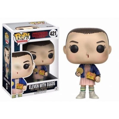 Figura Funko Pop! Eleven com Eggos da série Stranger Things
