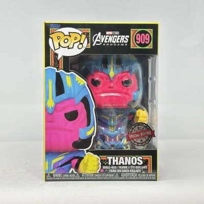 Funko POP! figura colecionável Thanos número 909 em caixa