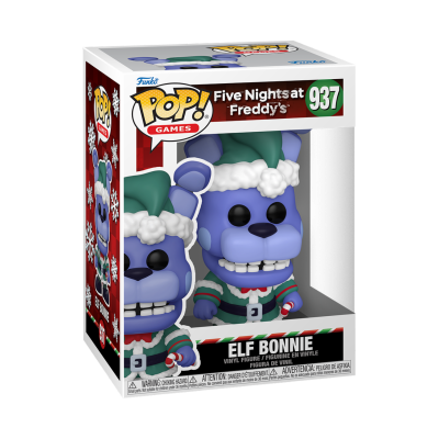 Figura Funko Pop! Ele Bonnie de Five Nights at Freddy's número 937 na caixa