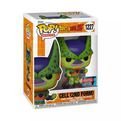 Funko Pop Dragon Ball Z Cell 2nd Form em caixa