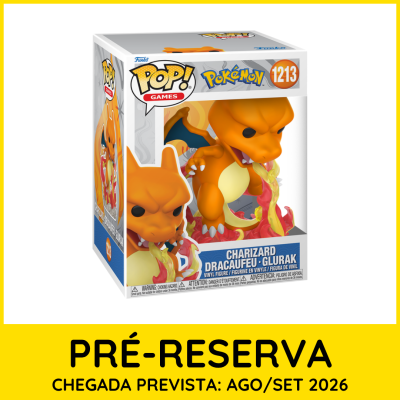 Figura colecionável Funko Pop! Charizard Pokémon na caixa