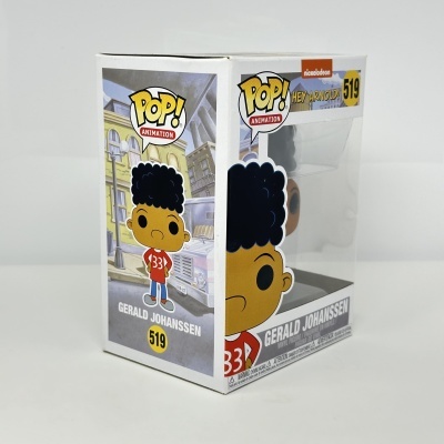 Embalagem POP! Animation GERALDO JOHANSSEN número 519 com figura de personagem