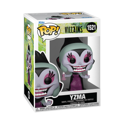 Figura POP! de vinil Yzma Disney Villains na caixa original