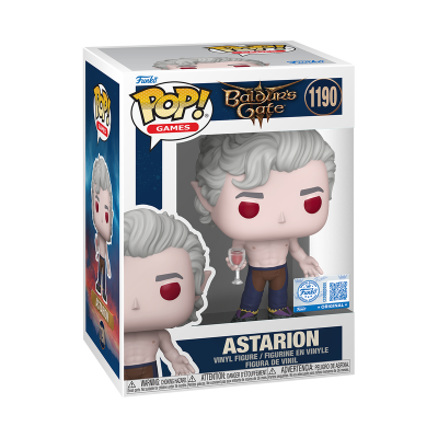 Funko Pop Games Baldurs Gate Astarion figure in box
