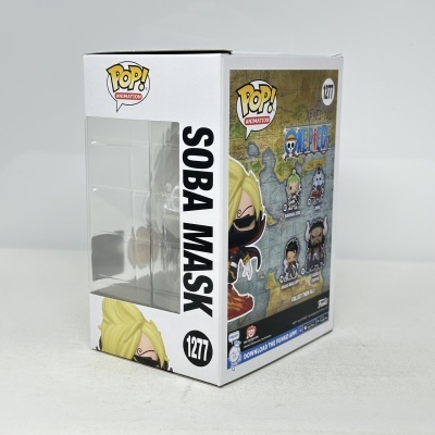 Caixa POP! Animation Sanji Vinsmoke One Piece 1277 com janela transparente
