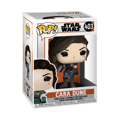 Figura POP! Cara Dune de Star Wars n.º 403 numa caixa com janela