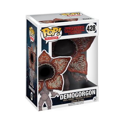 Figura vinyl Funko Pop Stranger Things Demogorgon na caixa