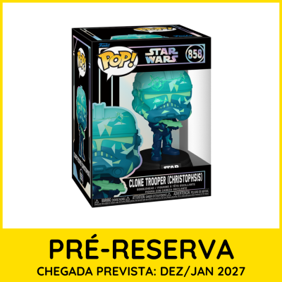 Funko POP! Star Wars Clone Trooper na embalagem
