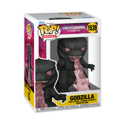 Funko Pop Vincent 1539 Godzilla versus Kong figura de vinil na embalagem
