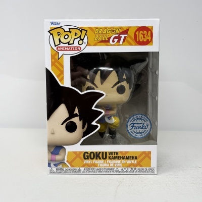 Caixa Funko Pop! Dragon Ball GT Goku with Kamehameha