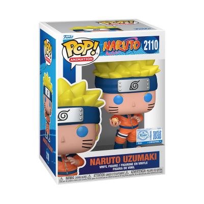 Funko Pop! Naruto Uzumaki figura vinil em caixa