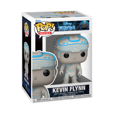 Figura Funko Pop Kevin Flynn do filme TRON em caixa