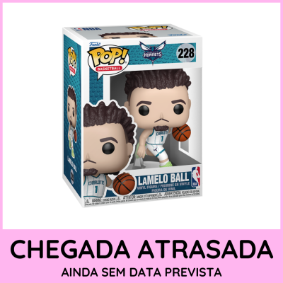 Funko Pop LaMelo Ball Charlotte Hornets 228 em caixa