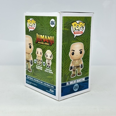 Caixa de vinil Pop! Movies Dr. Smolder Bravestone Jumanji