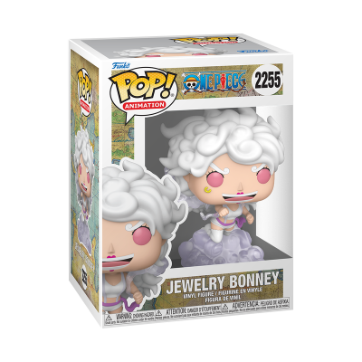 Figura Funko Pop! Animation Jewelry Bonney de One Piece em embalagem branca