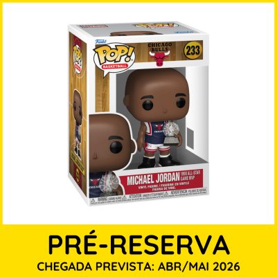 Figurine Funko Pop Michael Jordan Chicago Bulls na caixa