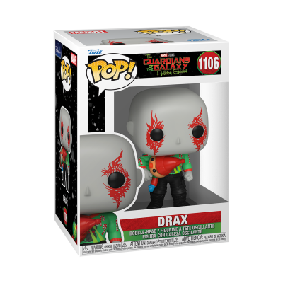 Figura Funko Pop! Drax dos Guardiões da Galáxia em embalagem