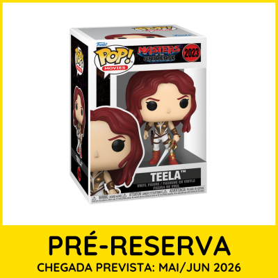 Figura Funko Pop! Teela de Masters of the Universe em caixa de pré-reserva