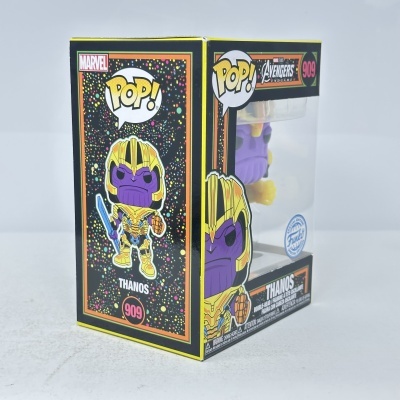 Embalagem Funko Pop Thanos Marvel Avengers Endgame 909