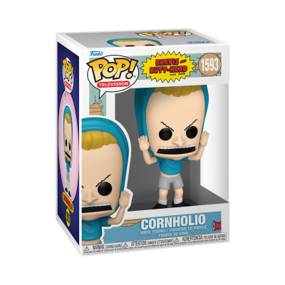 Figura Funko Pop Cornholio Beavis and Butt-Head na caixa