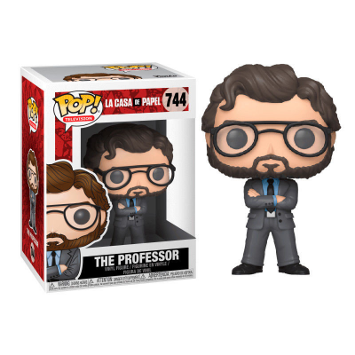 Figura Funko Pop The Professor de La Casa de Papel com caixa