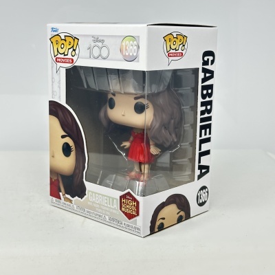 Funko Pop! Gabriella Disney High School Musical com vestido vermelho