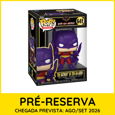 Figura de vinil Funko Pop! Batman of Zur-En-Arrh em caixa