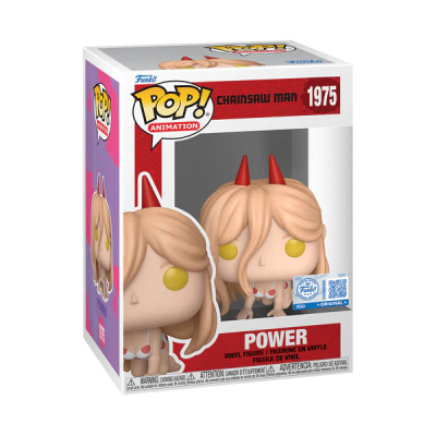 Figura Funko Pop! Animation Power do anime Chainsaw Man na caixa