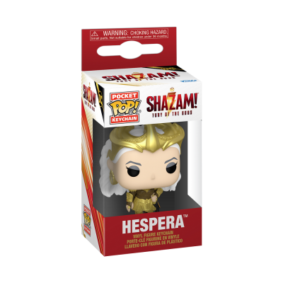 Figura chaveiro Funko Pop Hespera na embalagem oficial