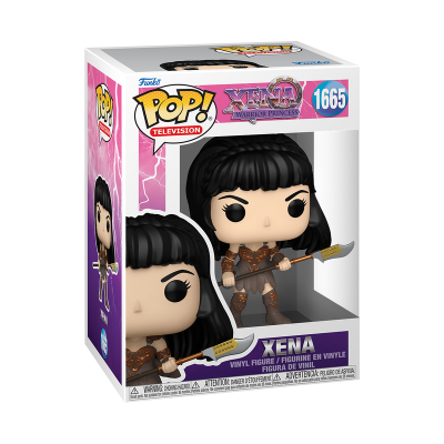 Boneca Funko Pop! Xena Warrior Princess vinil na caixa