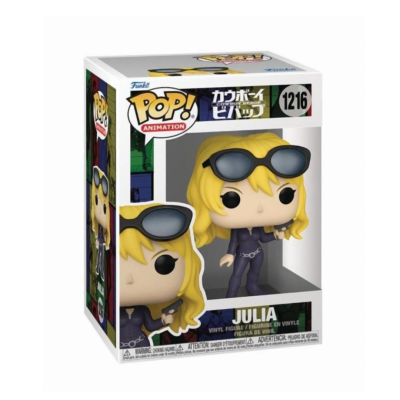 Funko Pop Animation Julia Cowboy Bebop vinil em caixa