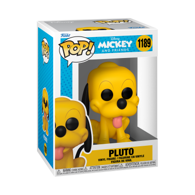 Figura de vinil Funko Pop! Pluto da Disney na caixa