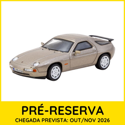 Modelo em miniatura de carro desportivo dourado