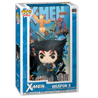 Figura Funko Pop! Weapon X da coleção X-Men Alpha na embalagem